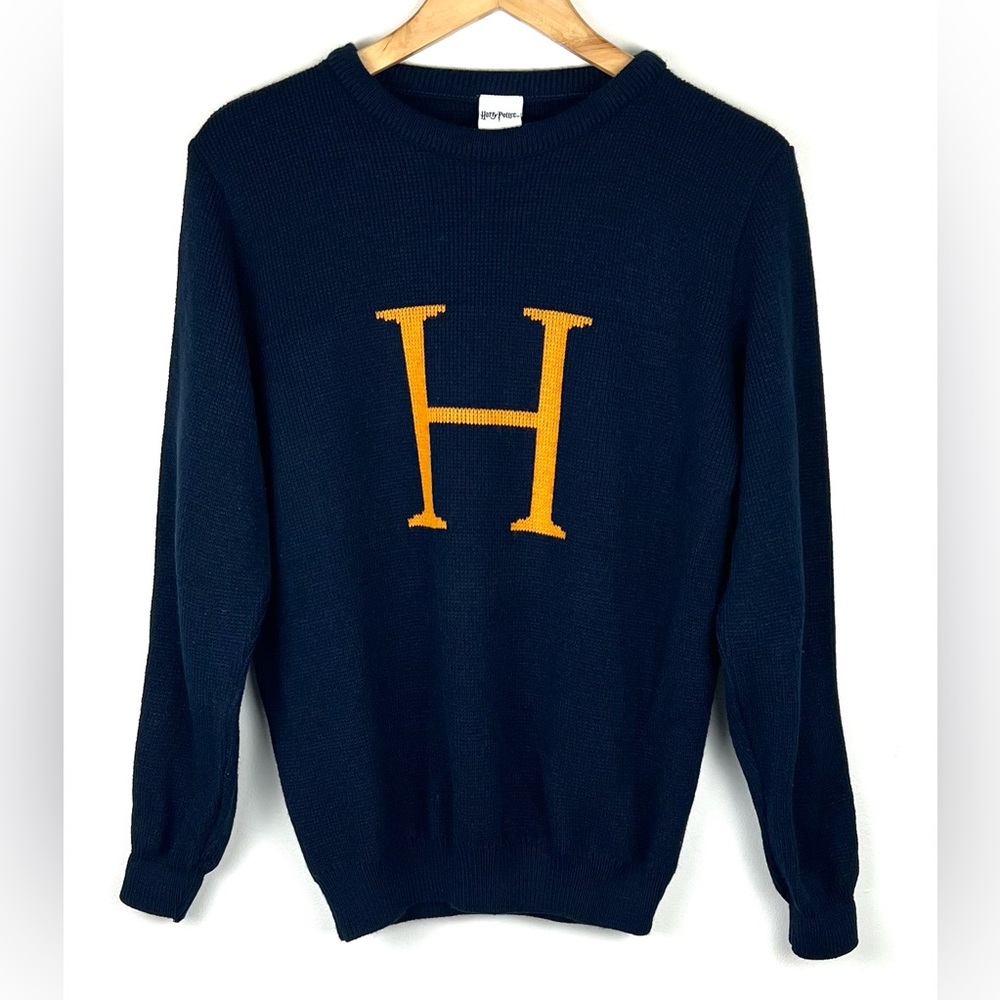 Harry Potter H Acrylic Jumper Sweater Made in UK 🇬🇧